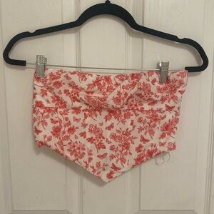 Princess Polly flower bustier corset
